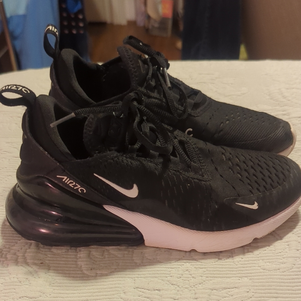Nike Air Max 270 Black and White Sneakers